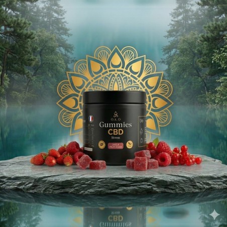 Gummies CBD OKO® | 30 Gommes | 10mg CBD | Fruits Rouges