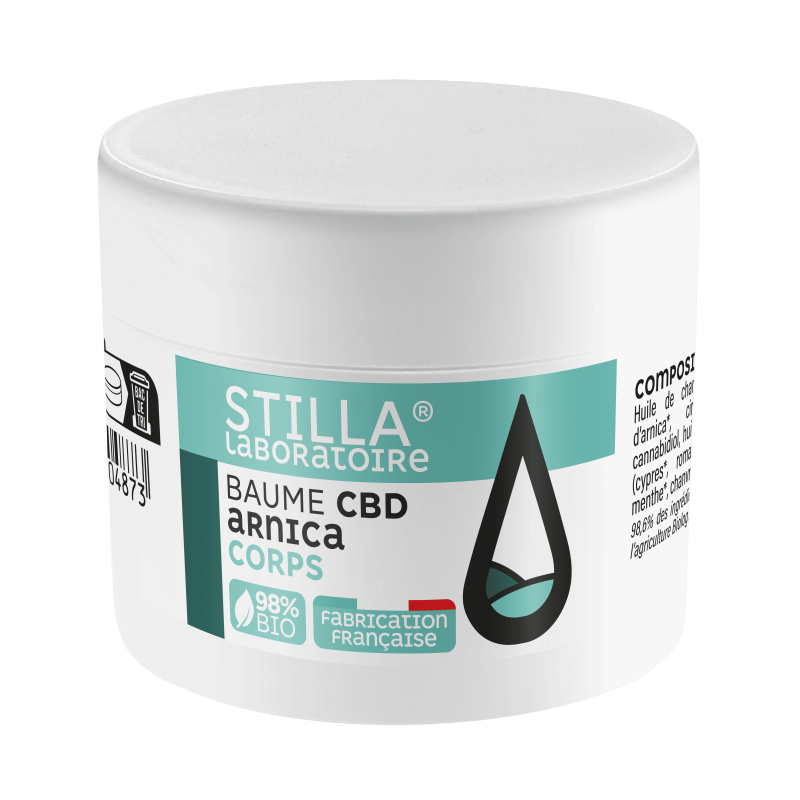 Baume Arnica CBD Bystilla® | 50ML | Soin Corporel Naturel