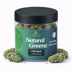 Fleurs CBD Natural Greenz OKO | Greenhouse Dordogne | 2G 5G 10G