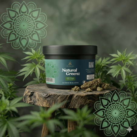 Fleurs CBD Natural Greenz OKO | Greenhouse Dordogne | 2G 5G 10G
